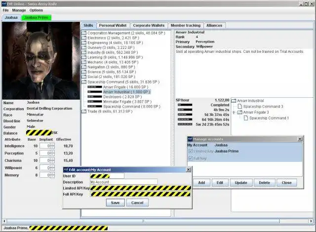 Download web tool or web app Java Programs for EVE Online to run in Windows online over Linux online