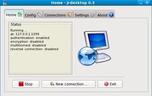 Download web tool or web app Java Remote Desktop