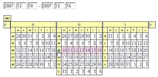 ดาวน์โหลดเครื่องมือเว็บหรือเครื่องมือเลือกช่วงวันที่ Javascript ของเว็บแอป