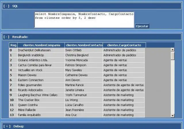 Download web tool or web app JavaScript SQL (JSSQL)