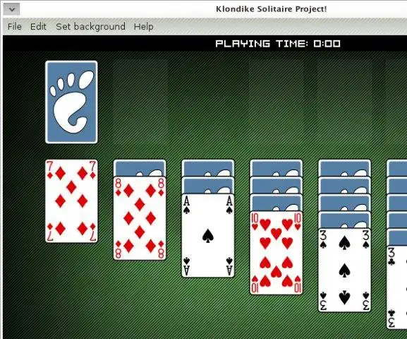 قم بتنزيل أداة الويب أو تطبيق الويب Java Solitaire Project للتشغيل في Linux عبر الإنترنت