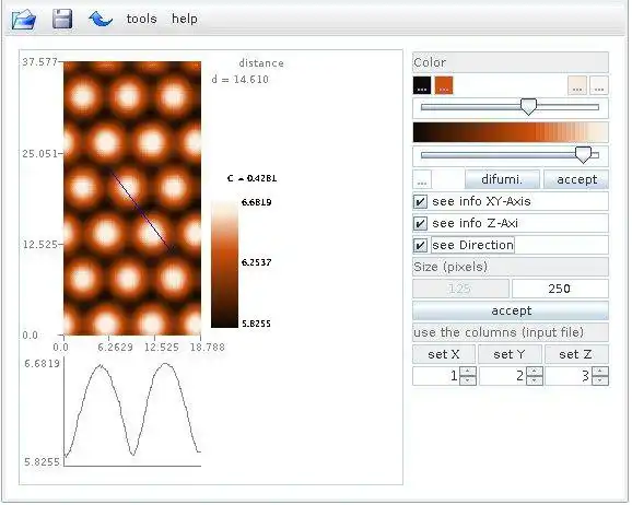 Mag-download ng web tool o web app na java-STM-AFM para tumakbo sa Linux online