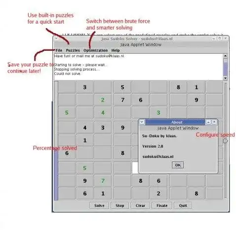 웹 도구 또는 웹 앱 다운로드 Java + Sudoku = Judoku