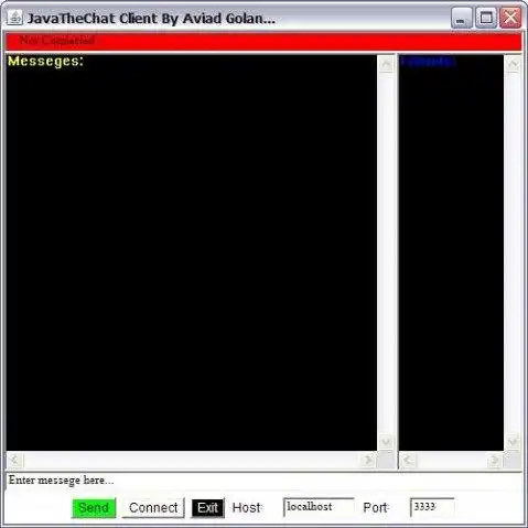 WebツールまたはWebアプリJavaTheChatをダウンロードする