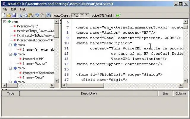 Download web tool or web app Java VoiceXML Editor to run in Windows online over Linux online