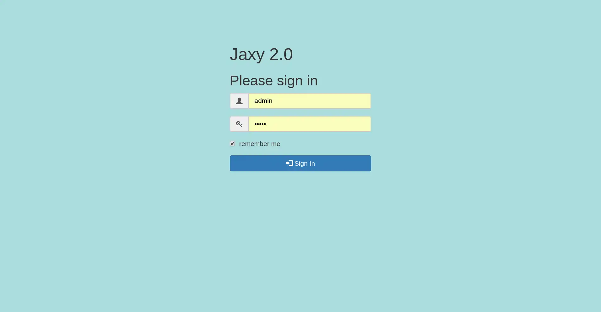 Download web tool or web app Jaxy