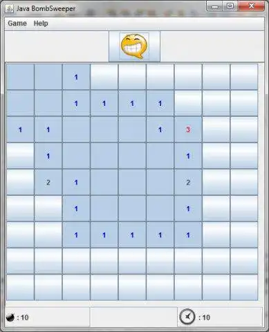 Laden Sie das Web-Tool oder die Web-App herunter JBombSweeper - A Nice Java Minesweeper zum Ausführen unter Linux online