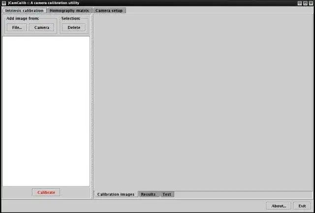 Download web tool or web app JCamCalib: A Camera Calibration Utility