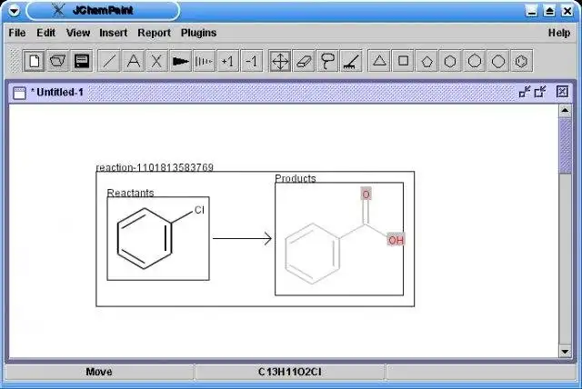 Завантажте веб-інструмент або веб-програму JChemPaint Applet і Swing Application