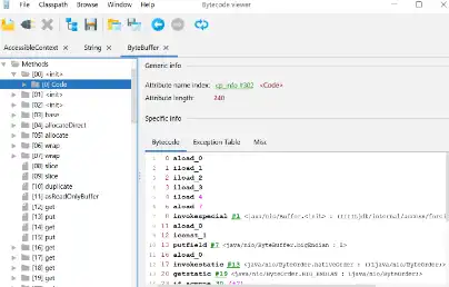 Descărcați instrumentul web sau aplicația web jclasslib bytecode editor