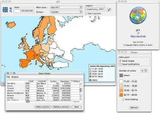 Download web tool or web app jct