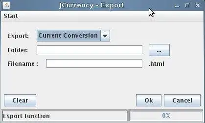 Download web tool or web app JCurrency