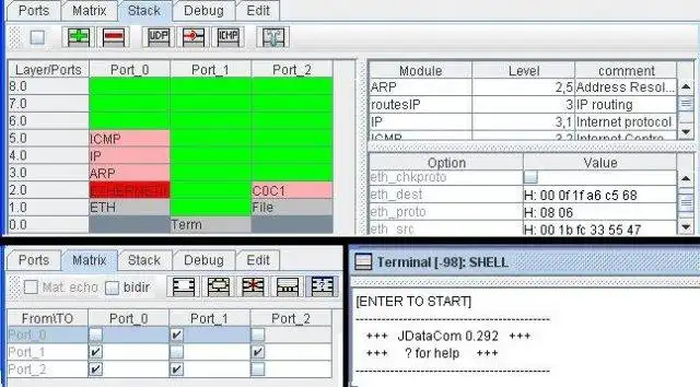 Download web tool or web app JDataCom to run in Linux online