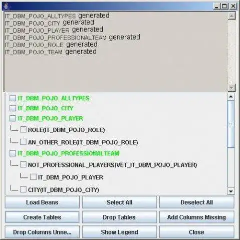 Download web tool or web app JDBMaker