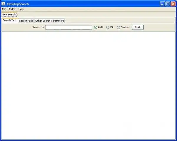 Download web tool or web app JDesktopSearch