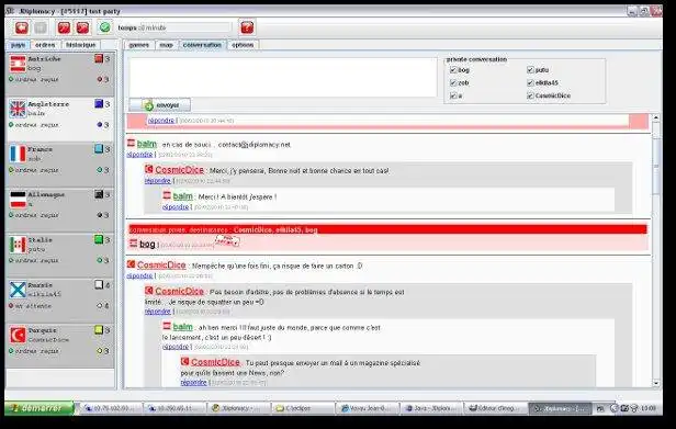 Download web tool or web app JDiplomacy to run in Linux online