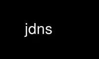 Run jdns in OnWorks free hosting provider over Ubuntu Online, Fedora Online, Windows online emulator or MAC OS online emulator