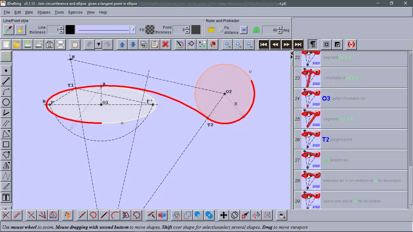 Muat turun alat web atau aplikasi web JDrafting