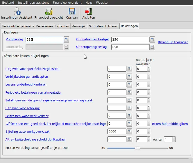 Download web tool or web app Je Financiele Toekomst