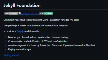 Download web tool or web app Jekyll Foundation