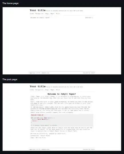 下载 Web 工具或 Web 应用程序 Jekyll-Paper