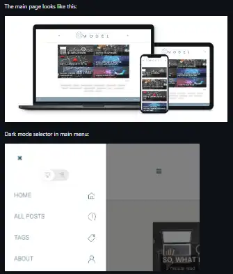 Download web tool or web app Jekyll theme: Adam Blog 2.0