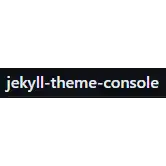 Çevrimiçi çalıştırmak için jekyll-theme-console Windows uygulamasını ücretsiz indirin Ubuntu çevrimiçi, Fedora çevrimiçi veya Debian çevrimiçi Win Wine'ı çalıştırın