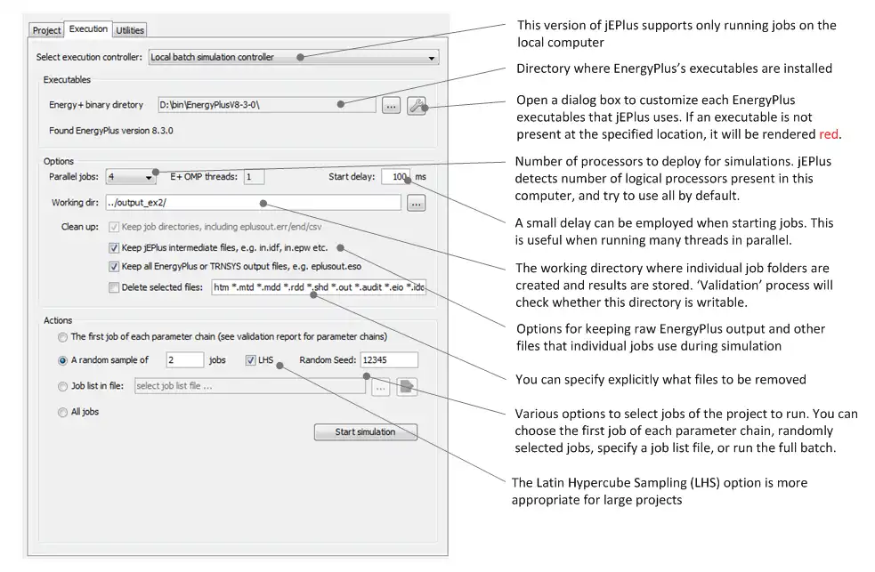 Download web tool or web app jEPlus - Parametrics for E+ and TRNSYS