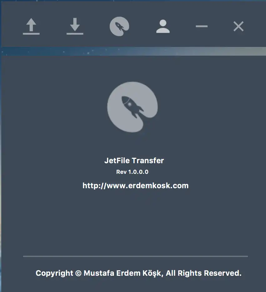 Download web tool or web app Jet File Transfer
