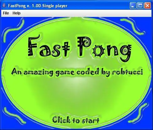 Download web tool or web app JFastPong to run in Linux online