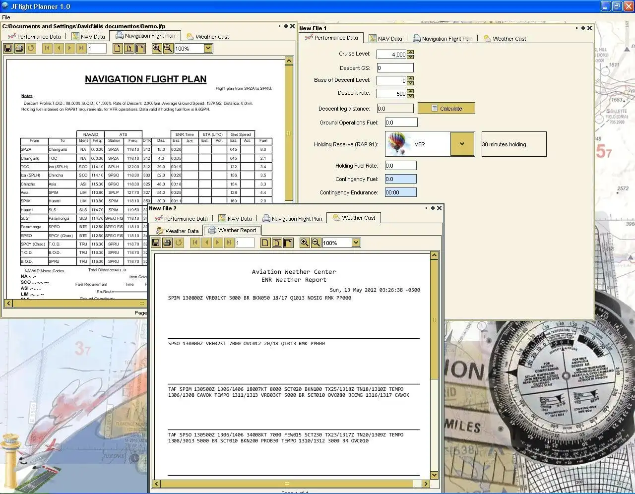 Download web tool or web app JFlightPlanner