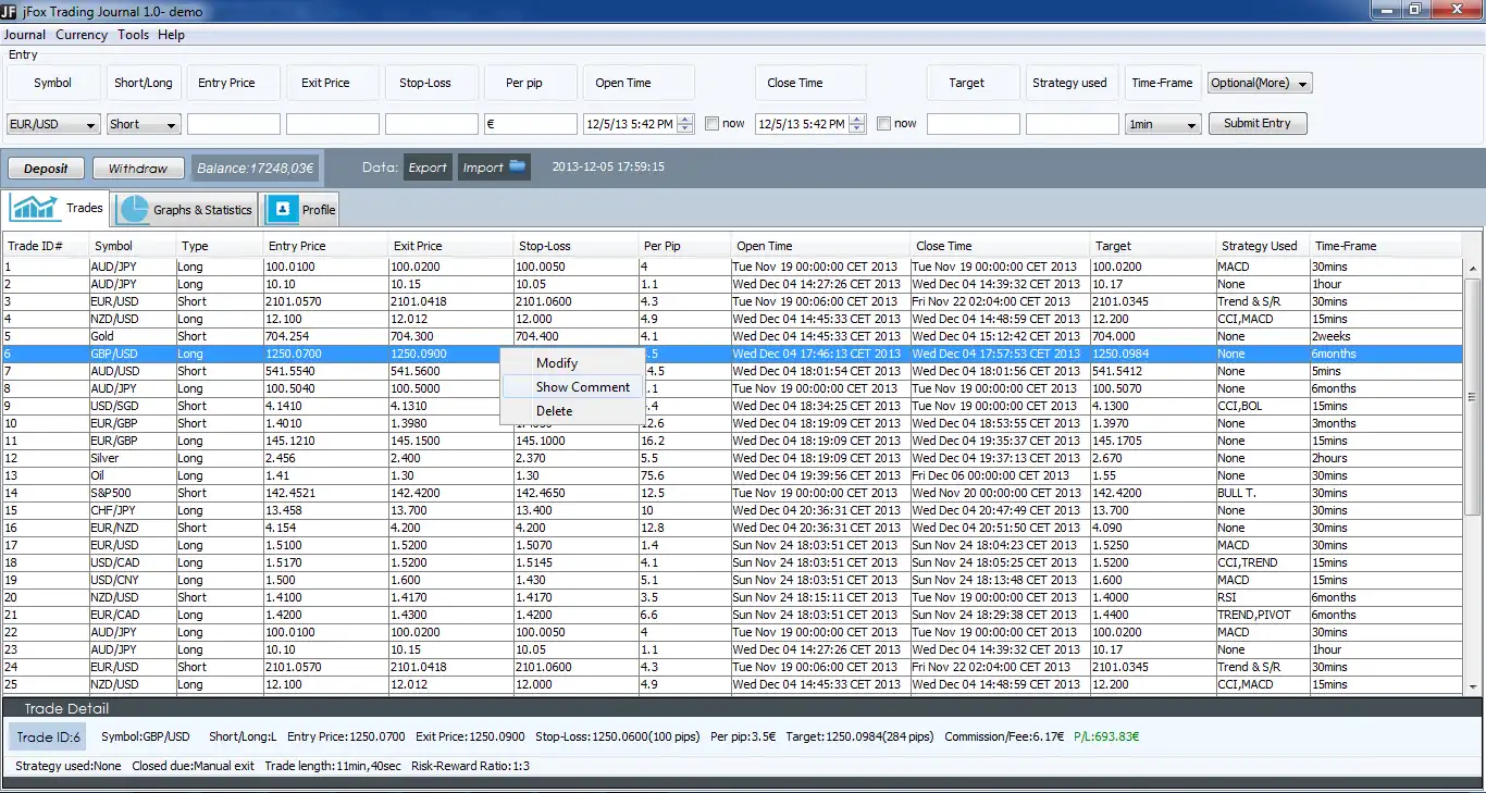 Download web tool or web app jFox Journal