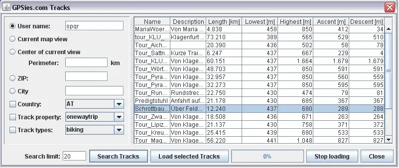 Download web tool or web app JGPSTrackEdit