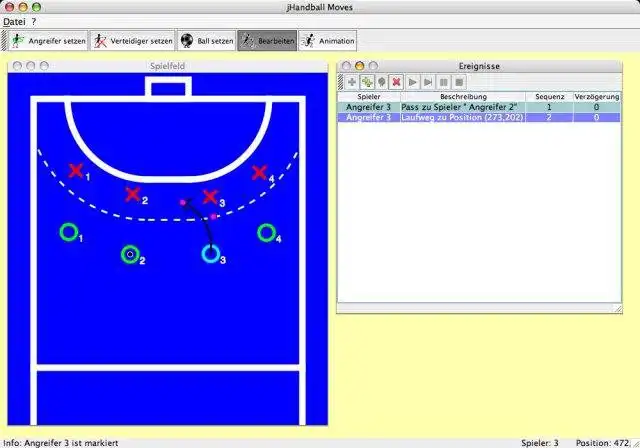 Baixe a ferramenta da web ou o aplicativo da web jHandballMoves