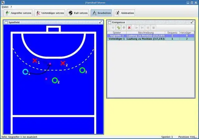 Download web tool or web app jHandballMoves to run in Windows online over Linux online