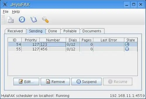 Tải xuống công cụ web hoặc ứng dụng web JHylaFAX - Java HylaFAX client