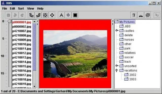 ดาวน์โหลดเครื่องมือเว็บหรือเว็บแอป JIBS - Image Viewer for Sorting