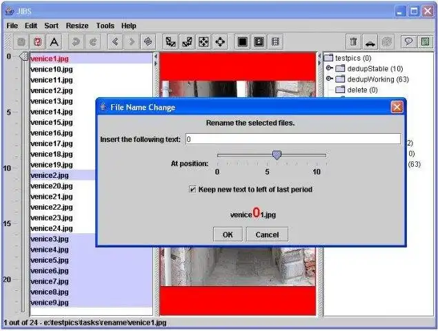 Завантажте веб-інструмент або веб-програму JIBS - Image Viewer для сортування