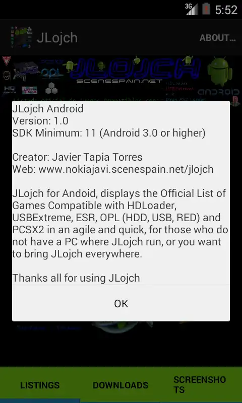Download web tool or web app JLojch Android