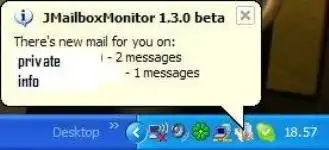 Download web tool or web app JMailboxMonitor