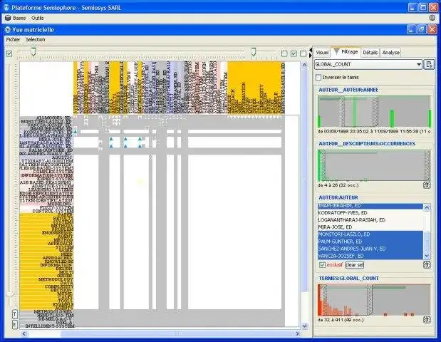 Télécharger l'outil Web ou l'application Web JMatrixView