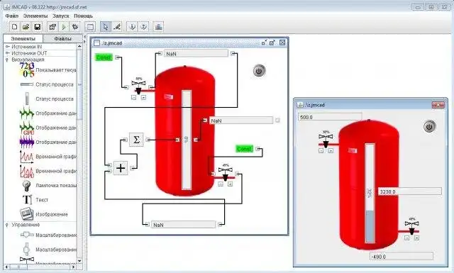 Download web tool or web app JMCAD - modeling of dynamic systems