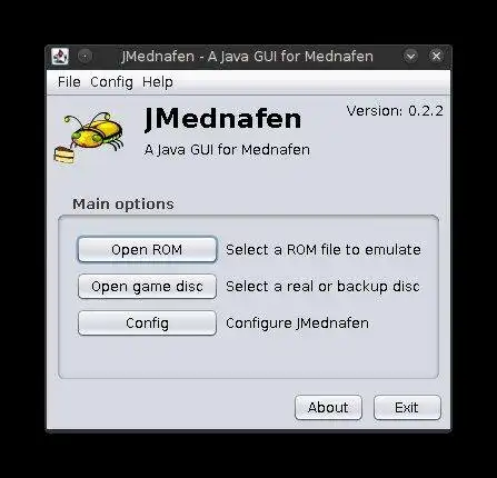 웹 도구 또는 웹 앱 JMednafen을 다운로드하여 온라인 Linux를 통해 Windows 온라인에서 실행