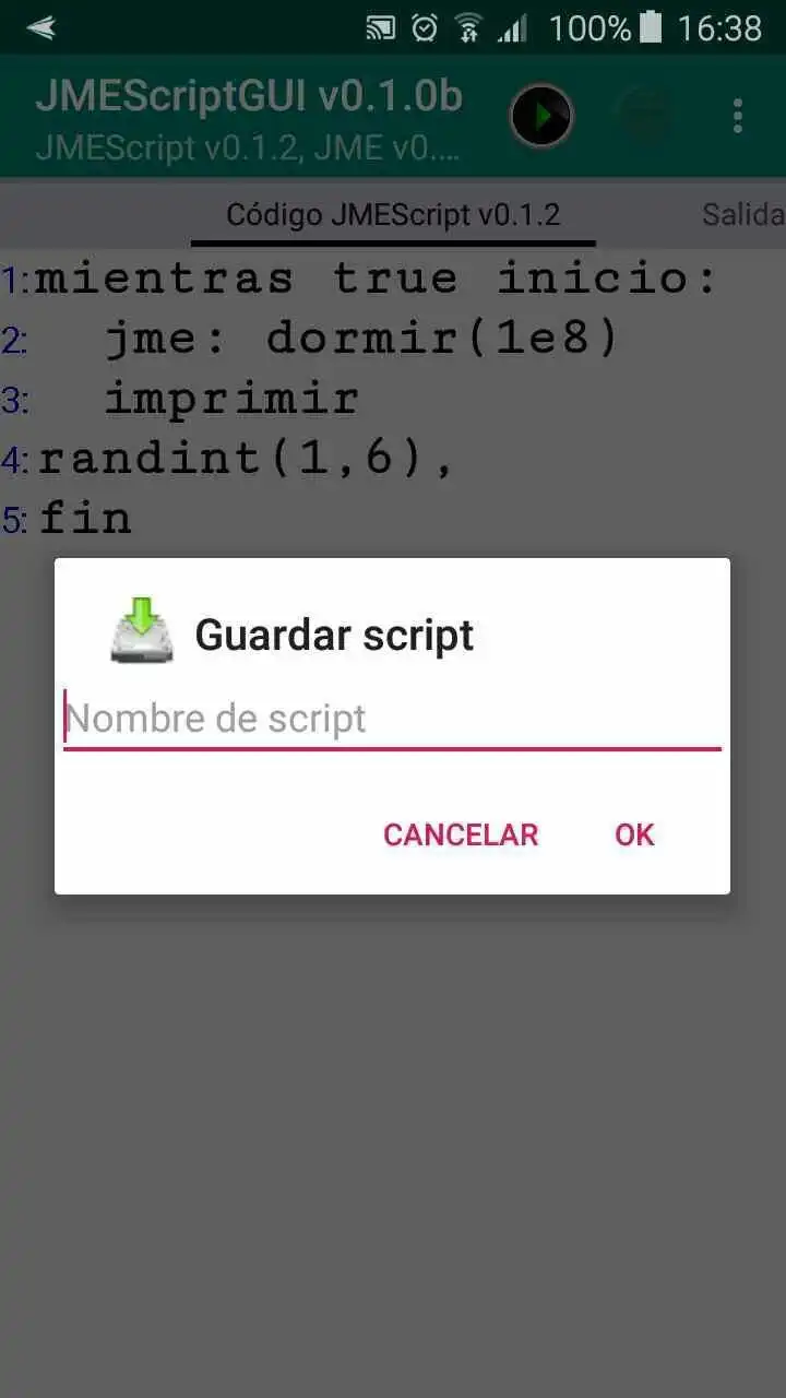 Baixe a ferramenta da web ou o aplicativo da web JMEScriptGUI