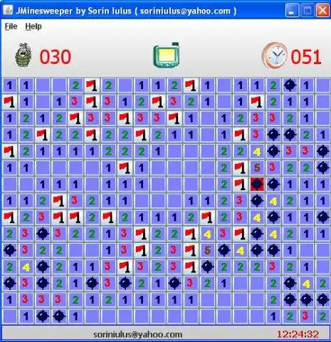 Laden Sie das Web-Tool oder die Web-App JMinesweeper herunter, um es online unter Linux auszuführen