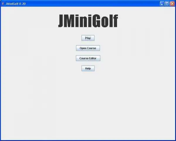 Muat turun alat web atau aplikasi web JMiniGolf untuk dijalankan di Linux dalam talian