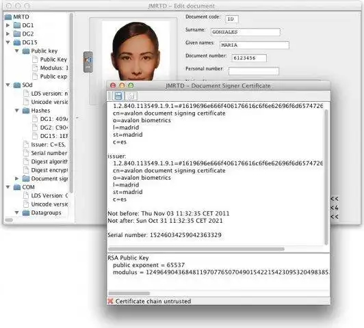 Mag-download ng web tool o web app JMRTD: Machine Readable Travel Documents