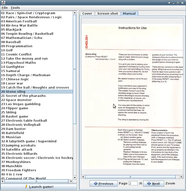 Download web tool or web app jo2emLauncher to run in Linux online
