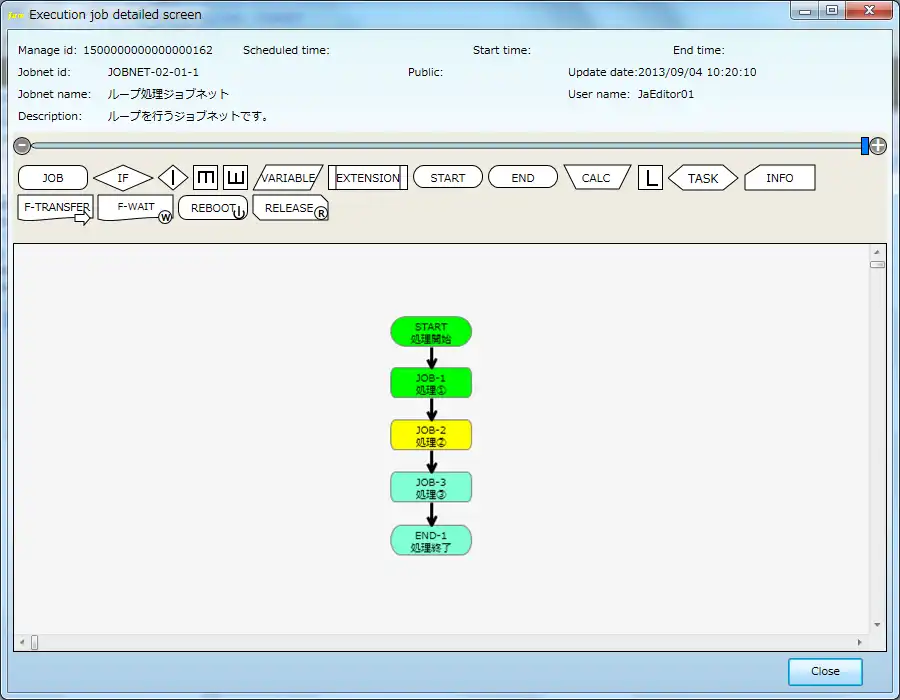 Tải xuống công cụ web hoặc ứng dụng web Job Arranger cho Zabbix