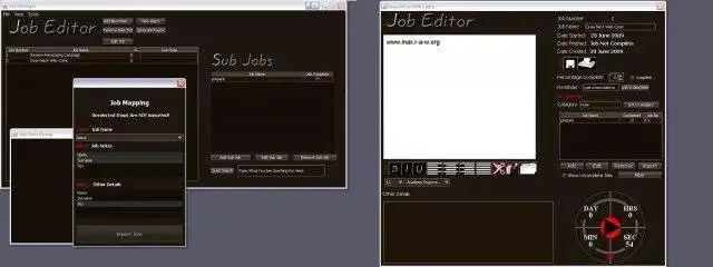 Download web tool or web app JobManager